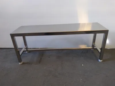 Banco de pulo em aço inox