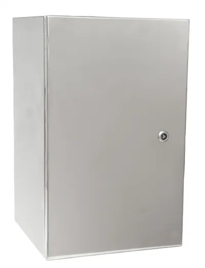 Painel elétrico em aço inox